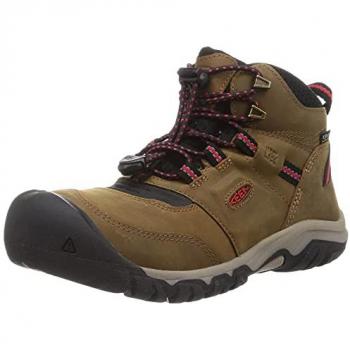 Callejero juvenil Keen Ridge Flex Mid con protección Bison 16.0 cm
