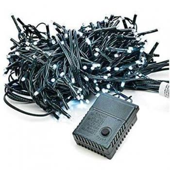 Tenda di Luce LED 2,4 m – 240 LED per Natale Interno/Esterno