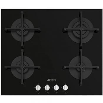 Smeg Table gaz 4 brûleurs 60 cm
