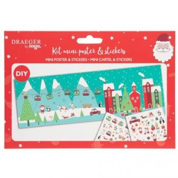 Sérénité Nordique – Kit Décor Poster et Stickers