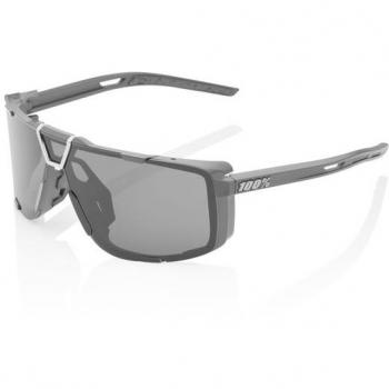 100% Sunglasses Eastcraft Matte Black Smoke Lens