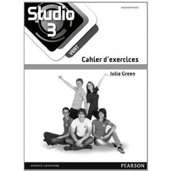 Studio 3 vert Workbook (pack of 8) (11-14 French) by Julie Green (English) Hardc