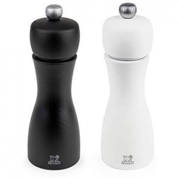 Peugeot 2/24260 Tahiti Duo Black and White Salt and Pepper Set 15cm