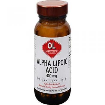 Alpha Lipoic Acid 400mg Vegan by Olympian Labs