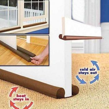 Parabrisas Protector: Tapón Doble para Puertas con Bloqueo Sonoro y Protección Climática