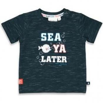 Feetje T-shirt Blub Club Marine Melange