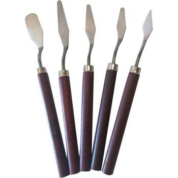 Palette de mélange avec spatules en acier inox