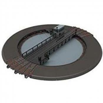 Piattaforma girevole Trix H0 con ponte 236mm