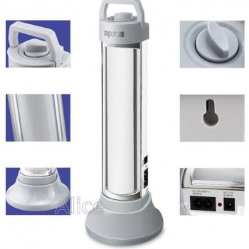 Notfall‑LED‑Camping‑Lampe 8,2 W – Solar‑Rundrohr mit SMD‑5730 LEDs