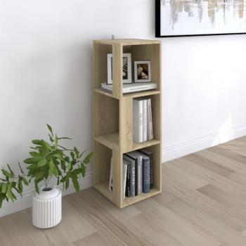 VidaXL Engineered Wood Corner Cabinet Sonoma Oak 33x33x100 cm