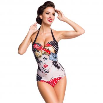 Pinup Retro Badeanzug Belsira 2XL – Vintage Stil