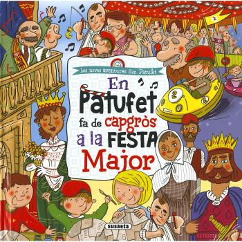 En Patufet fa de capgròs a la festa major