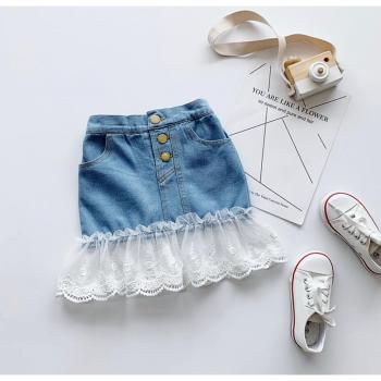 Jupe princesse à volants pour fille 1-6 ans
