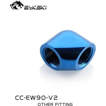 G1/4 90° F‑F Angled Connector for Liquid Cooling – 5 Color Set