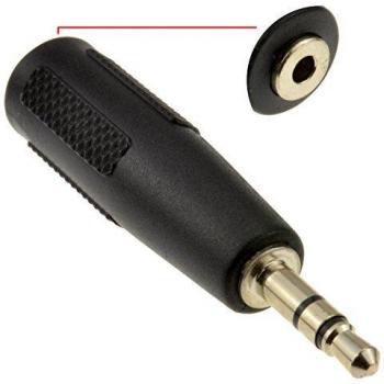 2.5mm to 3.5mm Jack Stereo Audio Adapter