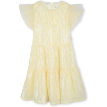 Robe de Fête Sequins Billieblush 12A Jaune