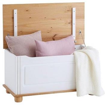 Holzbank & Truhe Kombination – Ideal für kleine Räume