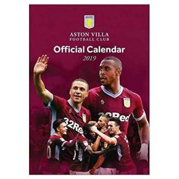 Aston Villa FC A3 Calendar 2019