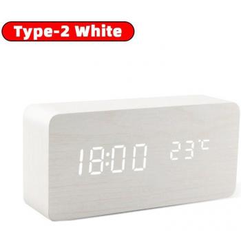 Despertador USB-Madera Smart Home