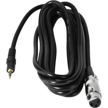Adaptador de Micrófono XLR Hembra a 3,5mm Macho 0,5m