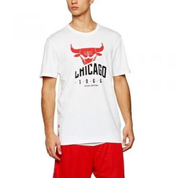 Adidas Men's Dual Color Blue Orange T-Shirt (L)