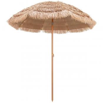 Costway Hawaiianischer Terrassenschirm