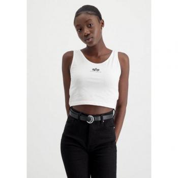 Alpha Industries Frauen Muskelshirt Basic Crop-Tank
