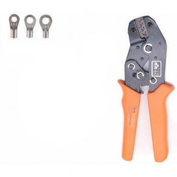 Wire Crimping Tool with Ratchet Mechanism