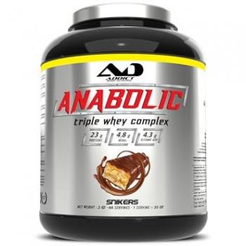 Whey Complex Anabolique Addict – Parfum Snickers Caramel (2 kg)