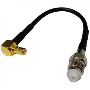 Câble SMB‑B vers FME‑A, 10 cm, câble enroulé – C43412