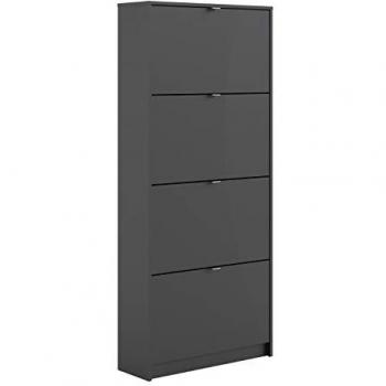 INOSIGN Schuhschrank mit vier Klappen, 2 Böden, Höhe 162 cm für ca. 24 Paar Schuhe
