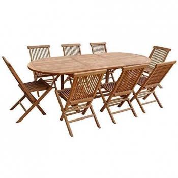 Salon de jardin en teck Lombok