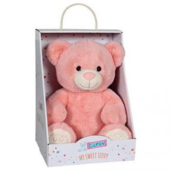 Peluche Ours My Sweet Teddy 33 cm Rose