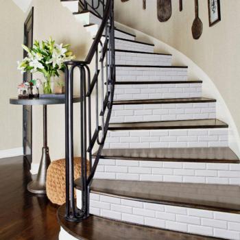 Waterproof White Brick Wallpaper