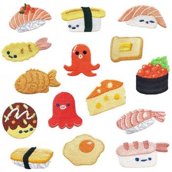 Boys & Girls Mini Embroidery Patch – Cute Admission Craft