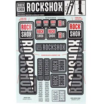 Dual Fork Sticker Pack – Rockshox Boxxer, 35 mm, Unisex Style