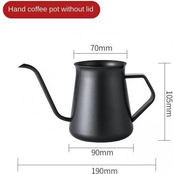 Tropfenform Edelstahl Teekanne 400ml