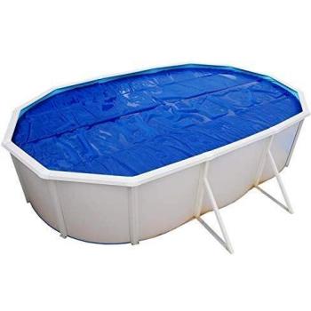 Couverture thermique d'été ovale 180µ pour piscine 640 x 366cm