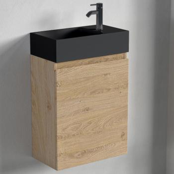 LOMAZOO Lavabou Malibu – Noir, 40 cm