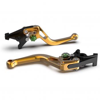 LSL Levier d'Embrayage BOW L56R Court Vert et Or
