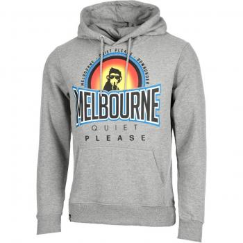 Quiet Please Melbourne Hoodie Herren in Grau