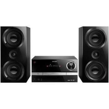 BTB3370/12 Philips Mini‑Soundsystem – DAB+, CD, MP3‑CD, USB, UKW, 150 W, Schwarz
