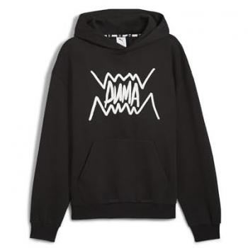 PUMA Basketball Hoodie Herren „Jaws Core“ – Schwarz, S