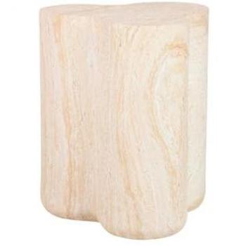 Mesa Auxiliar Marrón de Adda Home 38x36x45 cm