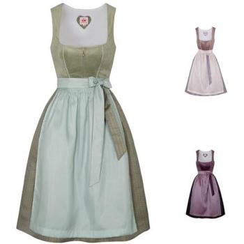 Spieth & Wensky Samt Dirndl Doreen Mintgrün 42 Damen