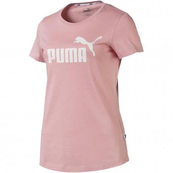 Puma Damen ESS Logo T-Shirt, Bridal Rose, XS