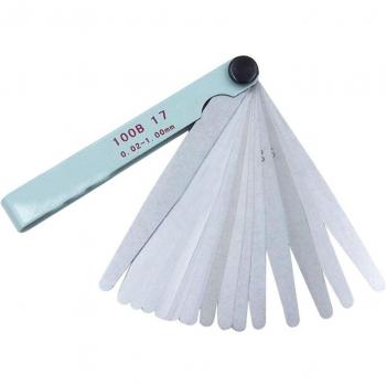 100mm 17-Blade Feeler Gauge for Spark Plug Thickness Measurement