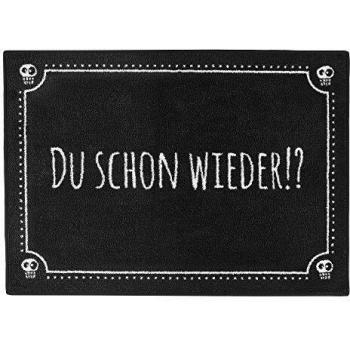 Pechkeks rutschfeste Fußmatte „Du Schon Wieder“