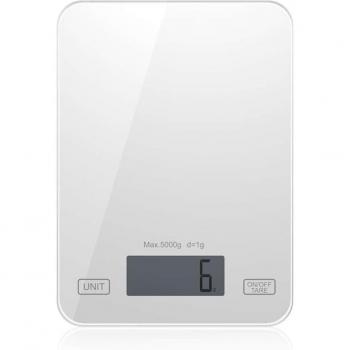 Mini Electronic Food Scale 5Kg/1G with Glass Surface