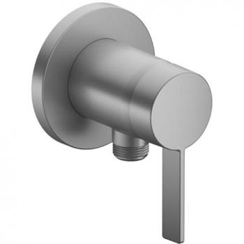Keuco IXMO Solo, Einhebelbrausemischer Aluminium-finish